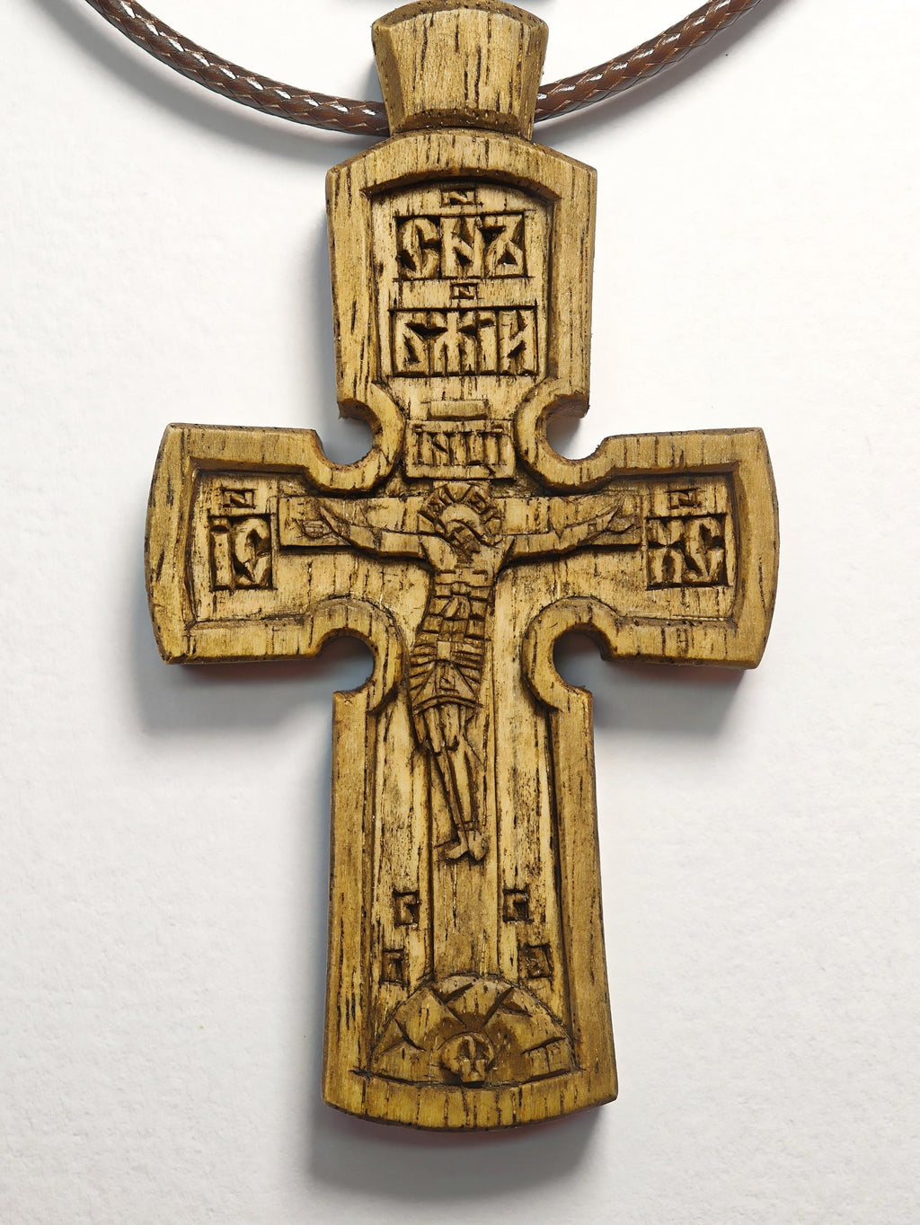 Walnut Cross – Artisan Wooden Cross for Daily Wear or Home Use