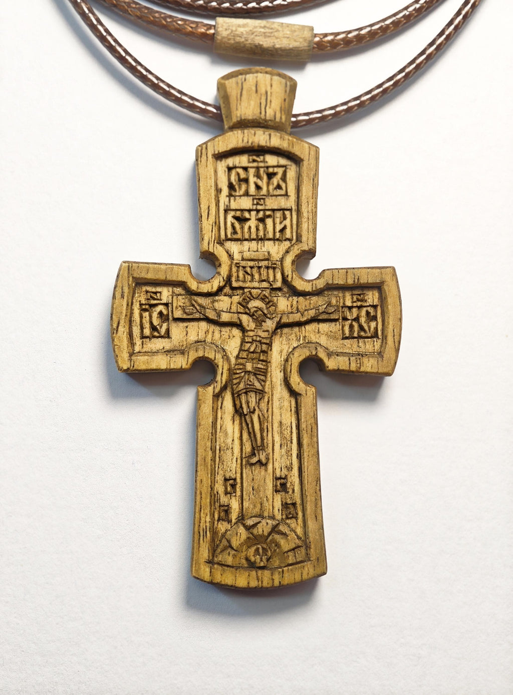 Walnut Cross – Artisan Wooden Cross for Daily Wear or Home Use