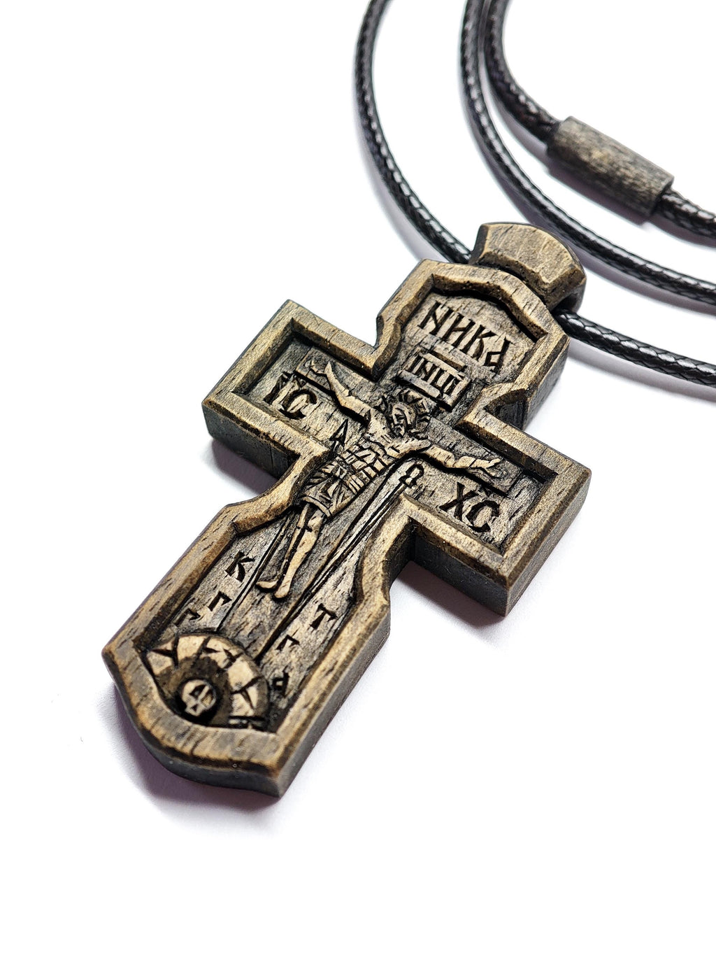 Hand Carved Orthodox Cross