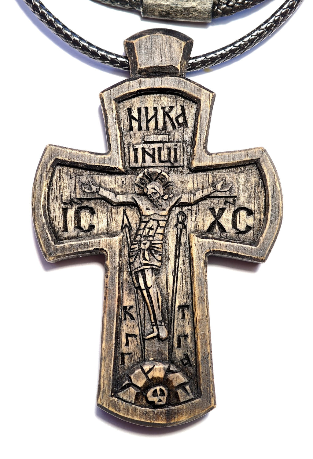 Walnut Wood Cross – Orthodox Blessing Cross
